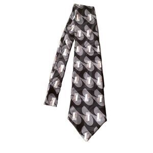 Pre Owned Men’s Crescent Bay Tie Neck Tie Necktie Classic Design Style Abstract